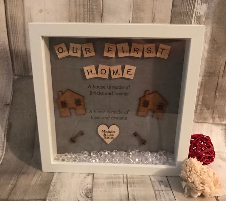 Personalised New Home Gift