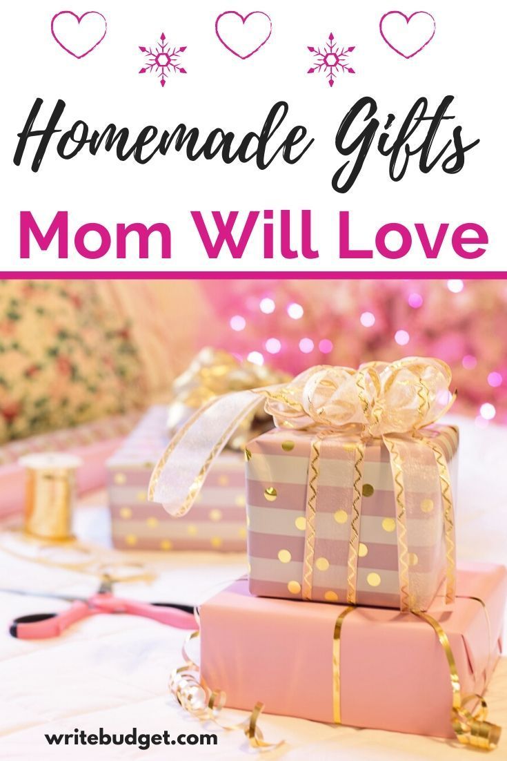 Get Handmade Christmas Gift Ideas For Mom