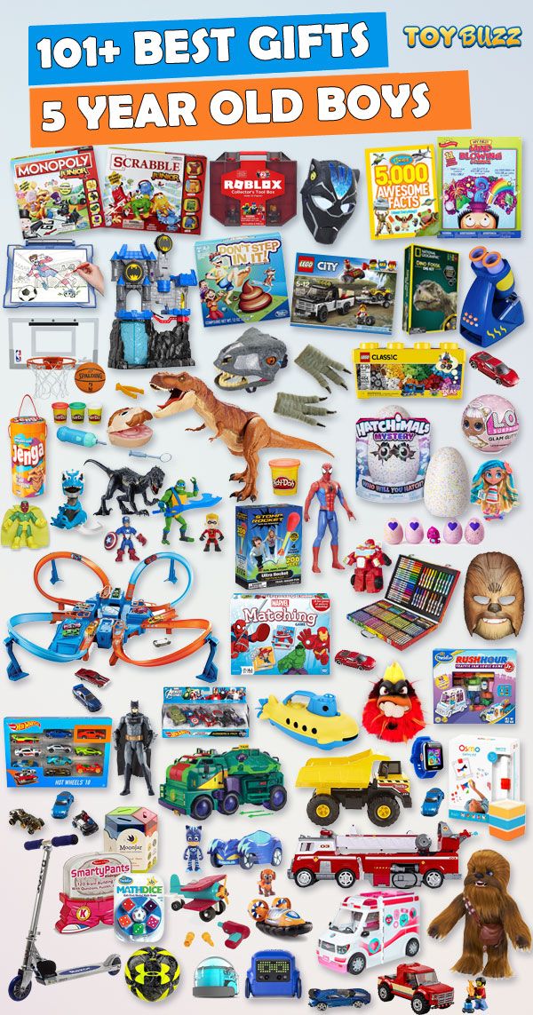 Most Cool Toys and Gifts For 5 Year Old Boys