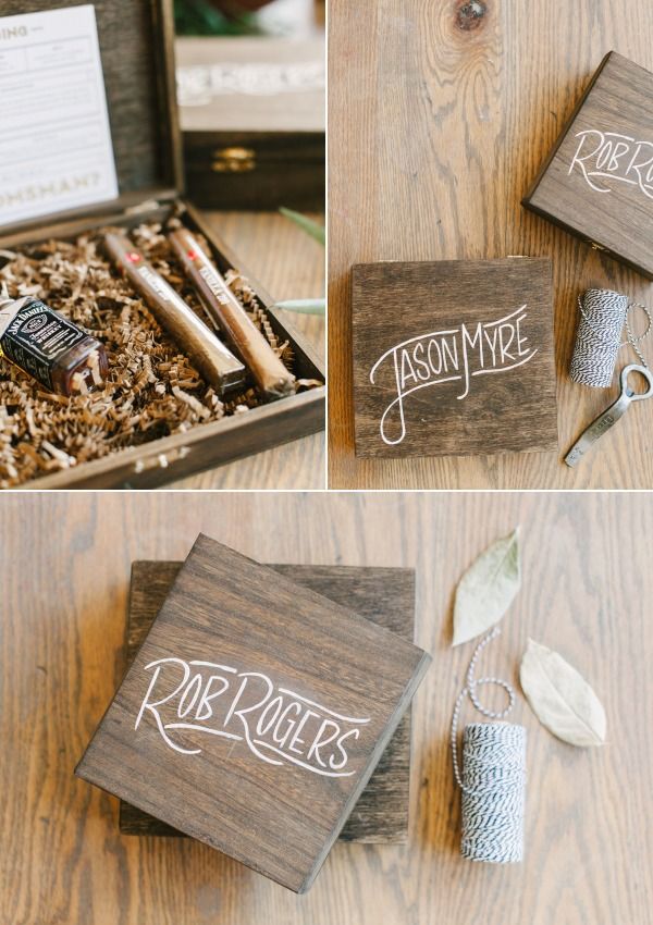 DIY 'Will You Be My Groomsman?' Box