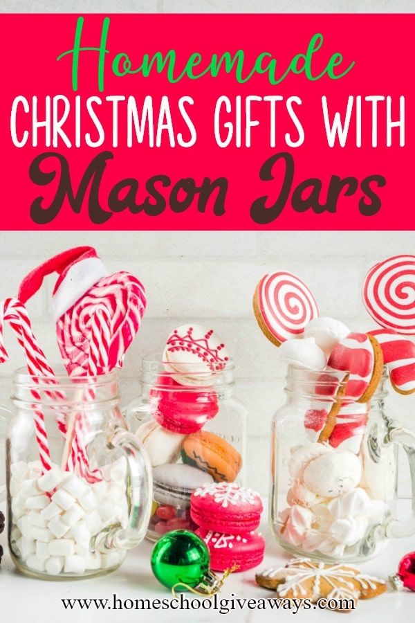 Homemade Christmas Gifts with Mason Jars Cute Christmas Gifts