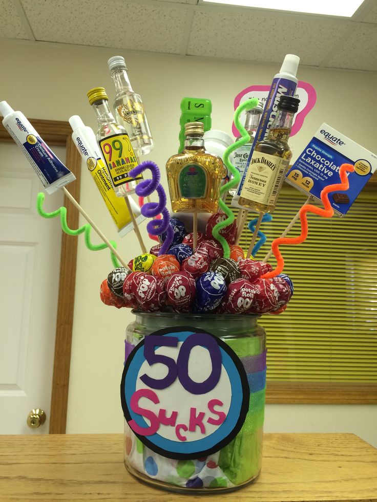 50Th Birthday Gift Baskets For Her