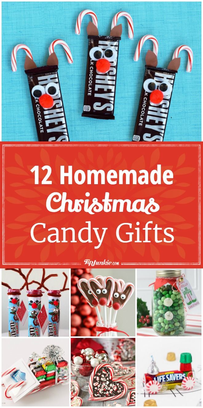 Homemade Christmas Candy Gifts