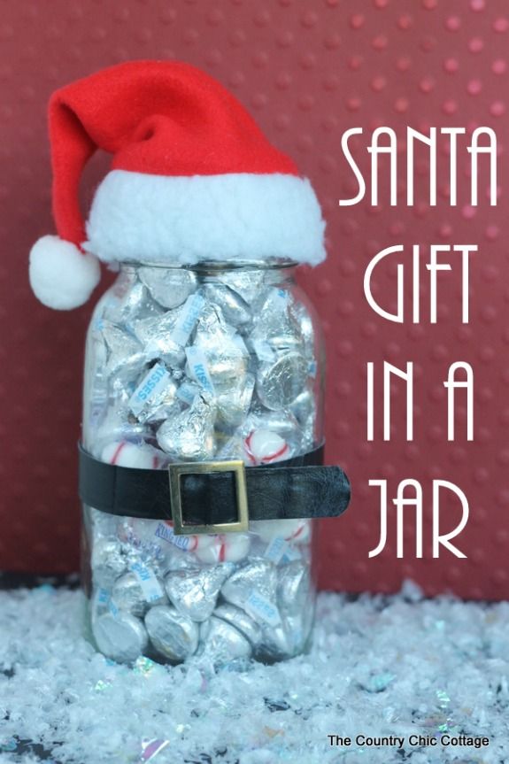 Santa Gift Jar