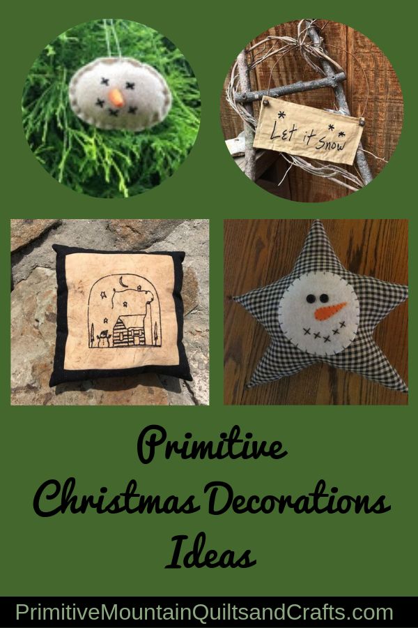 Rustic Christmas Ornaments