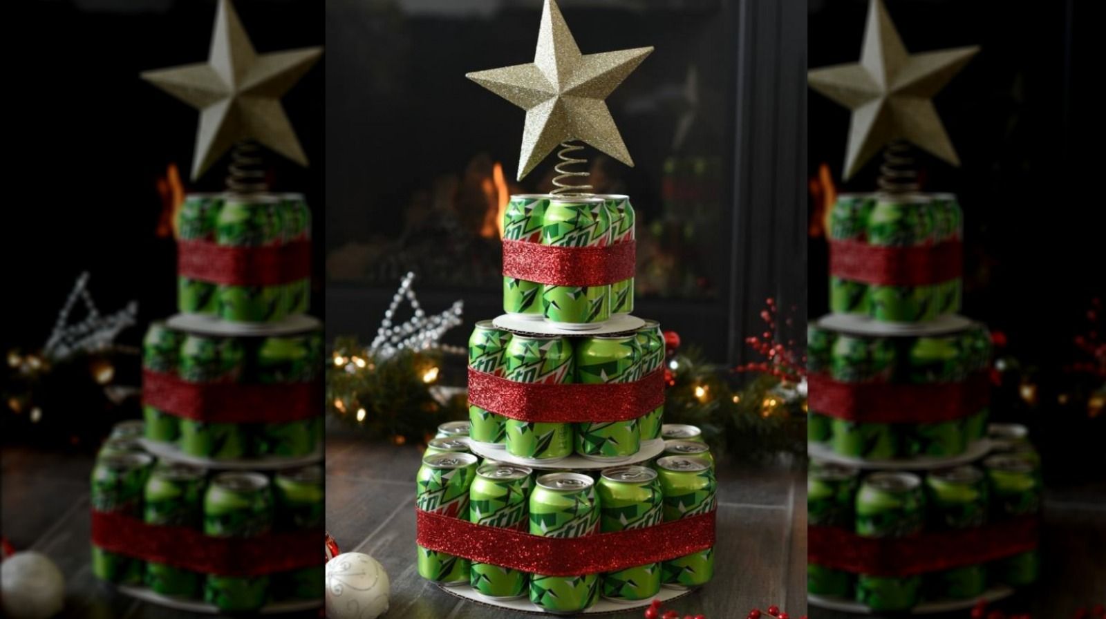 Mountain Dew-Themed Ornament