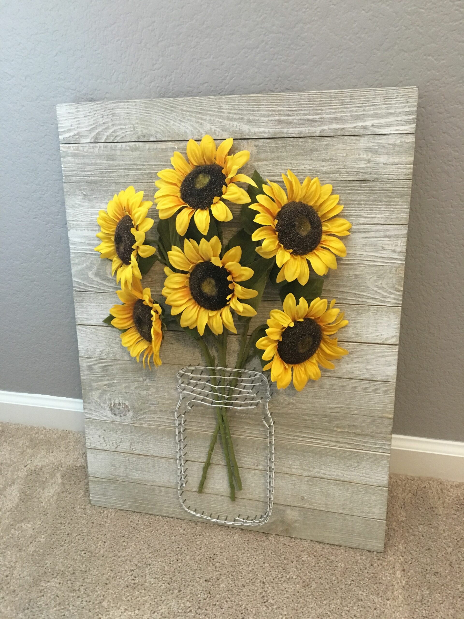 Sunflower Quilt Coasters