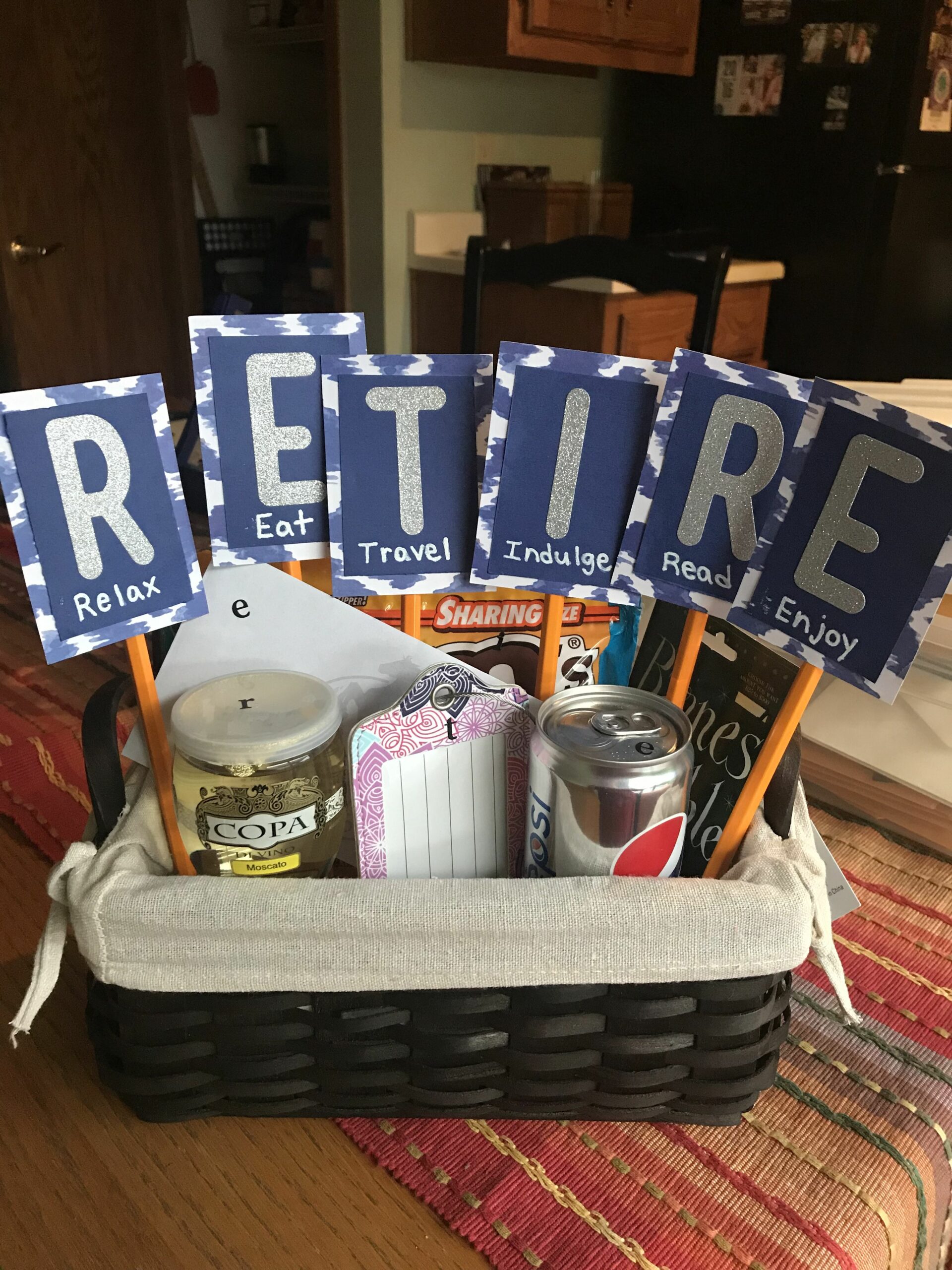 Retirement Gift Basket Ideas