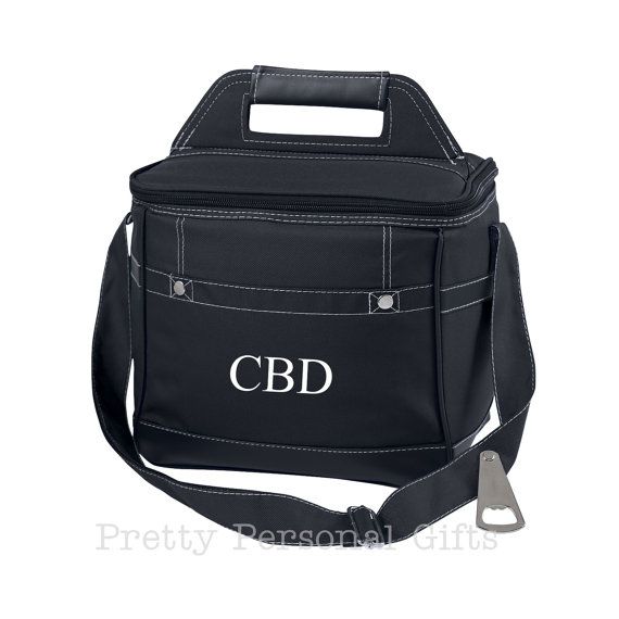 Monogrammed Cooler Bag for Groomsmen