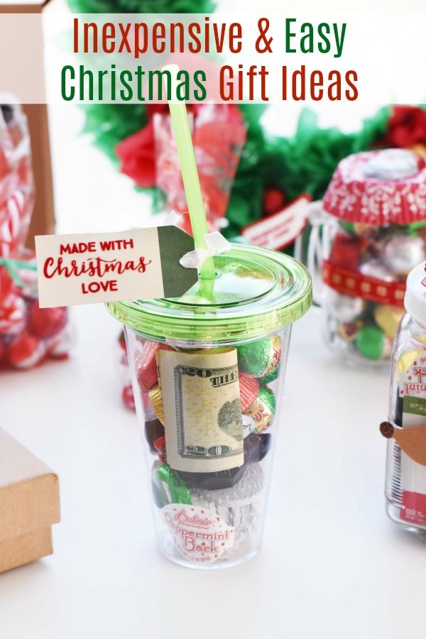 Cute Homemade Christmas Gift Ideas (Inexpensive and Easy)