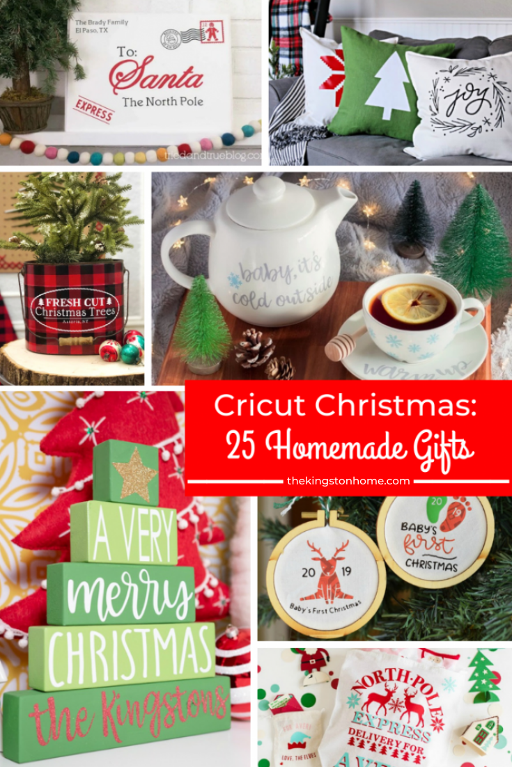 Cricut Christmas Homemade Gifts