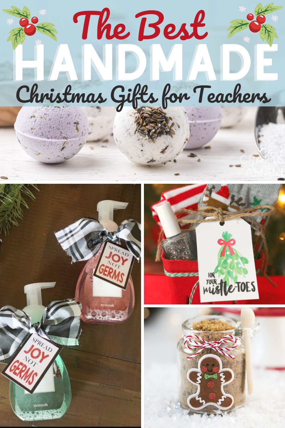 Handmade Christmas Gifts For Teachers