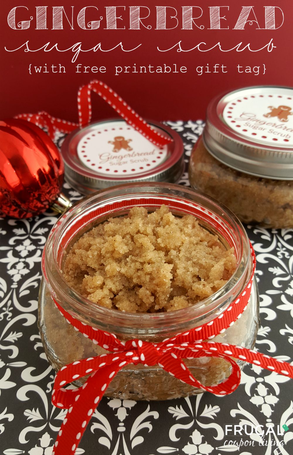 Homemade Gingerbread Sugar Scrub