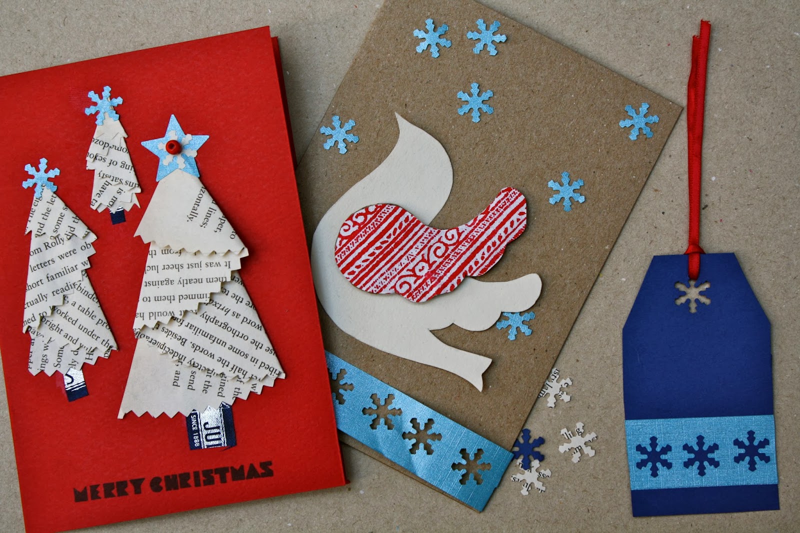 Handmade Photo Christmas Cards