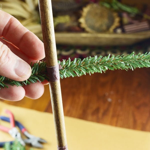 DIY Primitive Christmas Tree