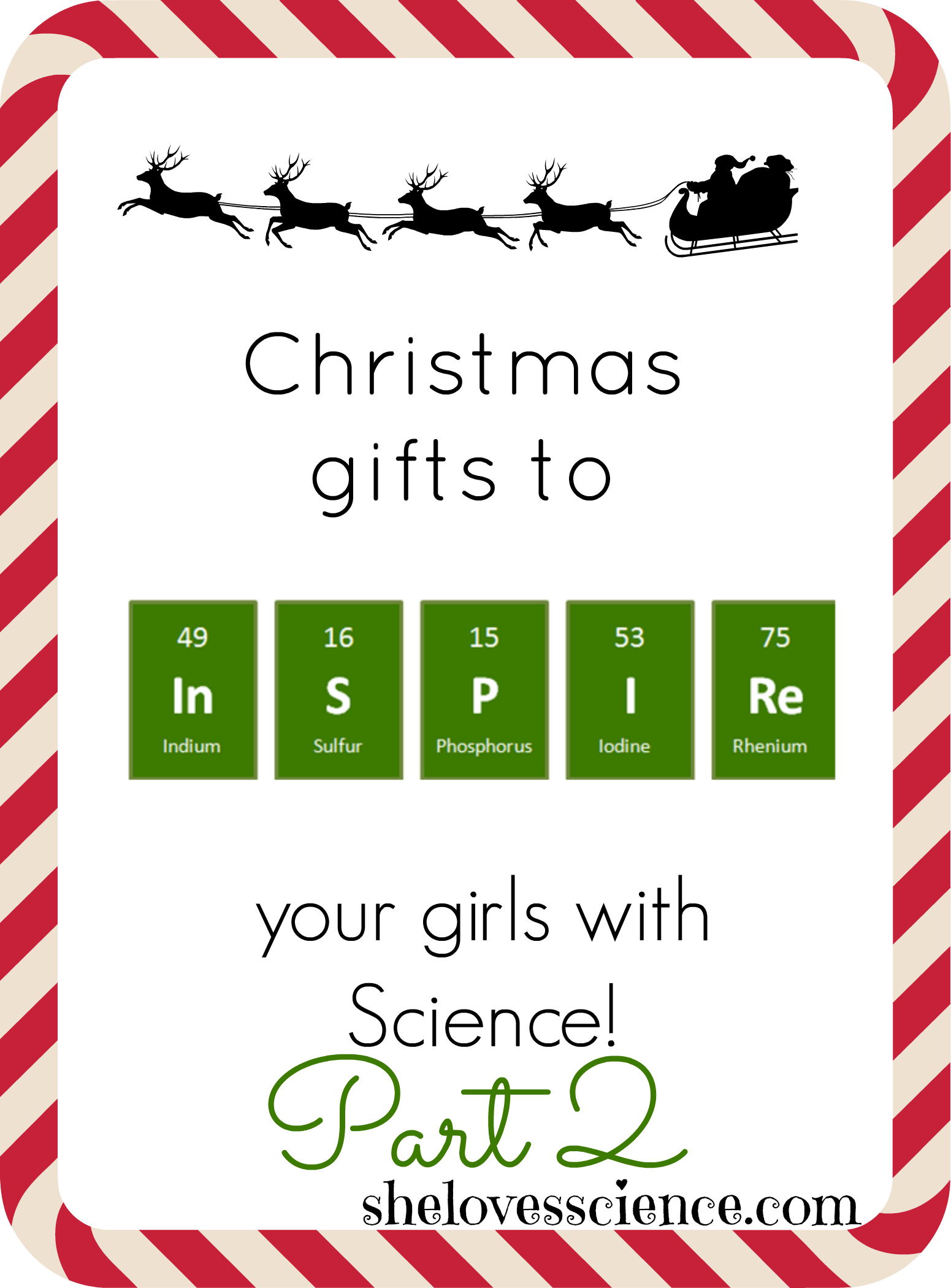 Part 2: Christmas gift ideas to inspire with science!