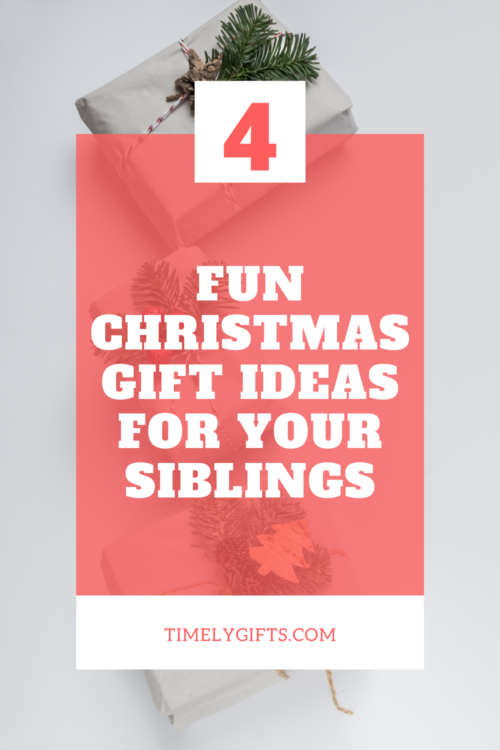 4 Fun Christmas Gift Ideas For Your Siblings | Christmas fun, Best