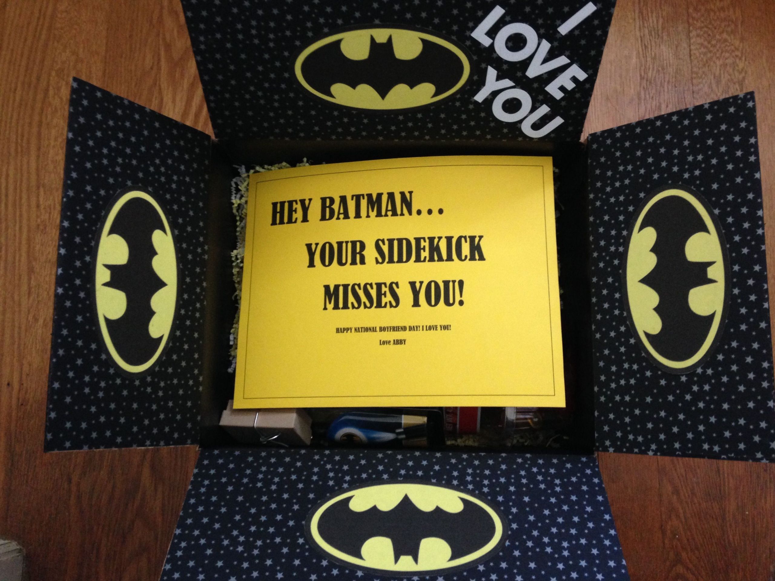 Batman Gift Care Package