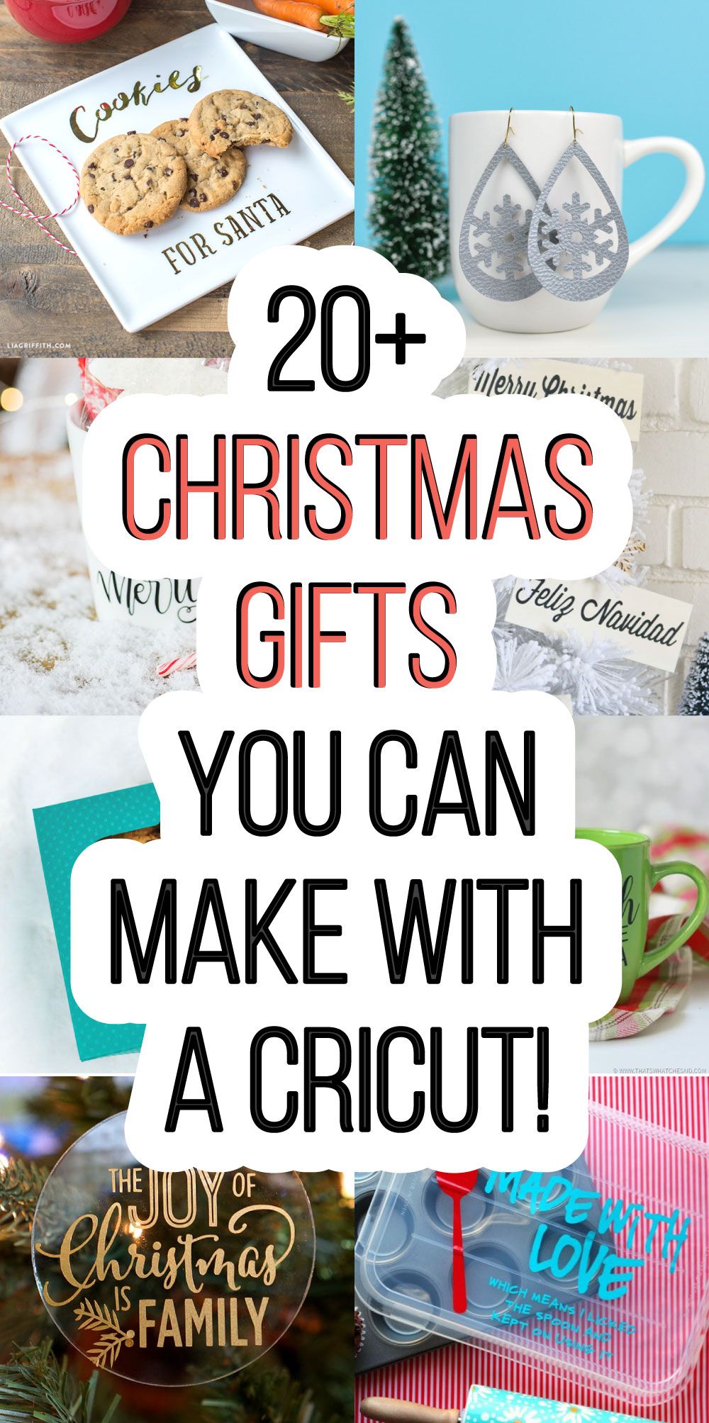 Easy Cricut Christmas Gift Ideas