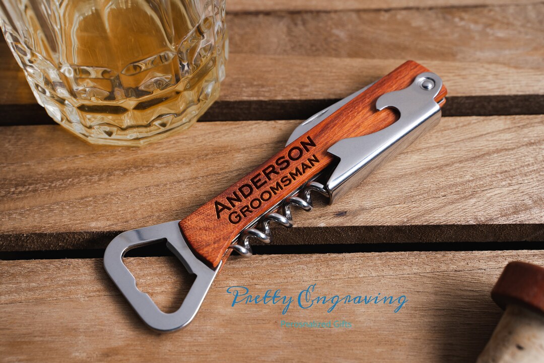 Leather-Wrapped Bottle Opener