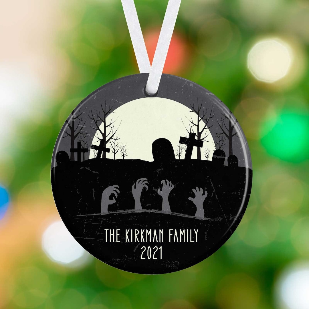 Personalized Zombie Family Ornament