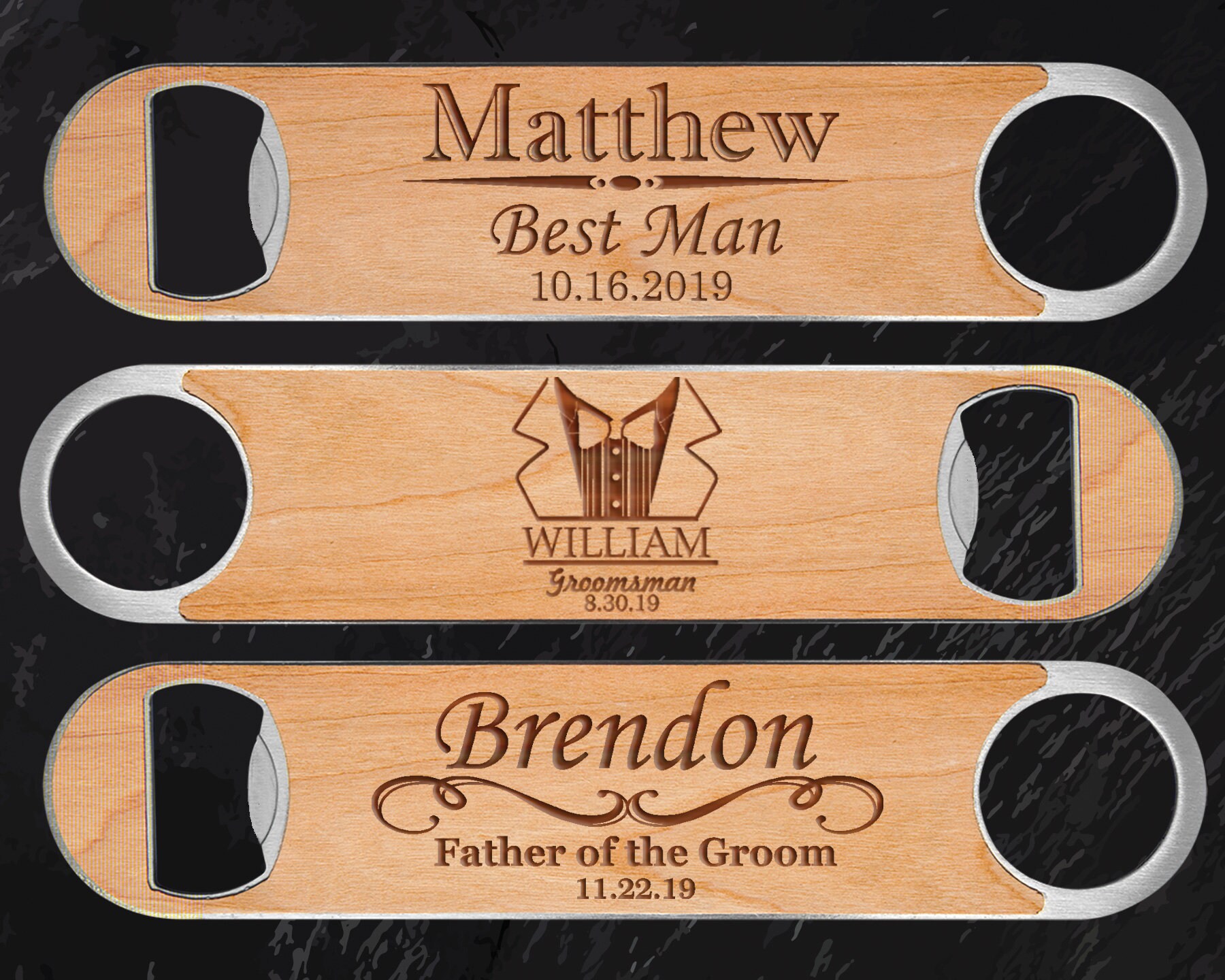 Personalized Keychain Bottle Opener