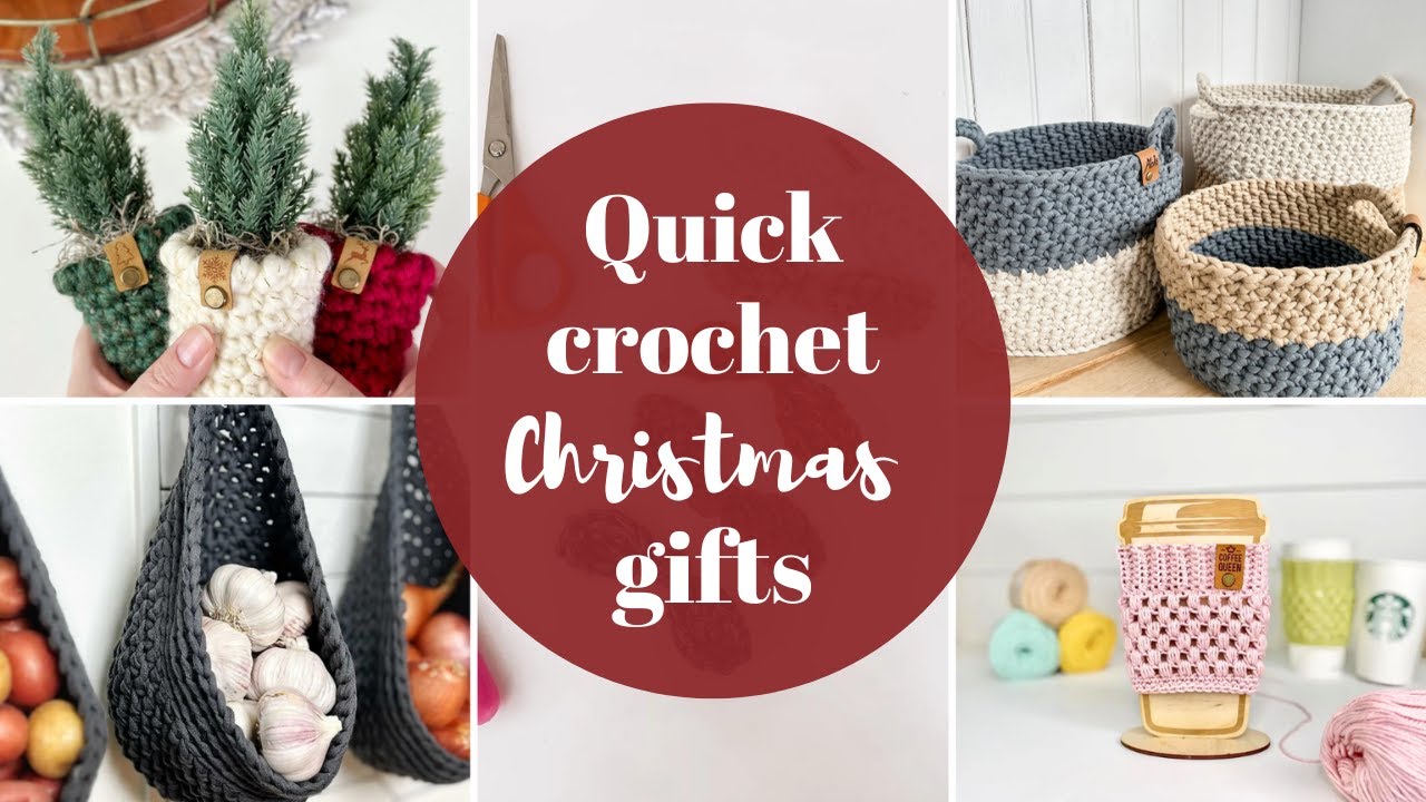 Surprising crochet Christmas gift ideas