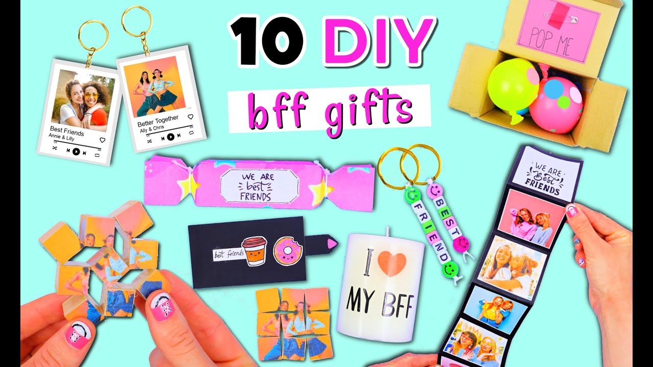 DIY Handmade Best Friend Gifts