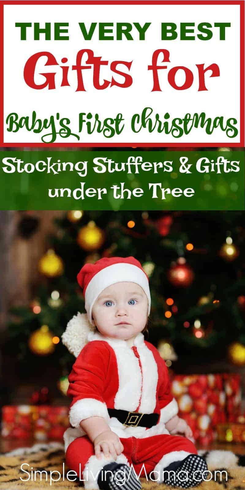 Gift Ideas for Baby's First Christmas - Simple Living Mama